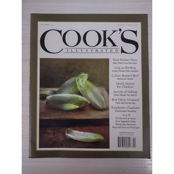 Cook's Illustrated Cooking Food & Meal Chef Magazine Lot | 2014-2016 | Lot of 4 - Picture 5 of 9